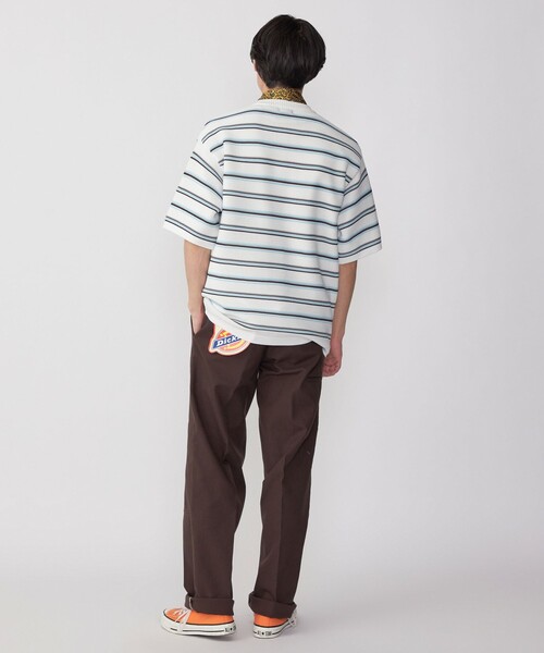 SHIPS(シップス)の「SHIPS:〈手洗い可能〉 AMOSSA(R) メッシュ ボーダー ニット Tシャツ(ニット/セーター・メンズ・ホワイト/ライトグレー/ネイビー・SMALL/MEDIUM/LARGE/X-LARGE)」の22枚目の写真