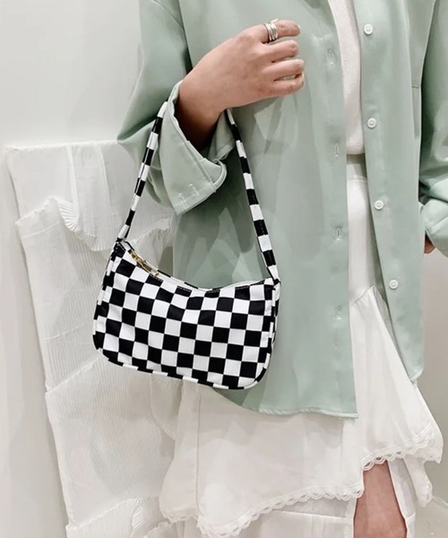 almo（アルモ）の「コンパクトミニハンドバッグ(se)（ハンドバッグ・レディース・チェック/その他1/その他2・FREE）」の10枚目の写真