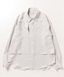 LiNoH | DOUBLE LAYRED LS SHIRT/ダブルレイヤードレギュラーカラーシャツ(シャツ/ブラウス)