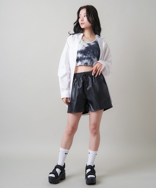 SPINNS（スピンズ）の「ナイロンテープ厚底サンダル（サンダル・レディース・ブラック・S/M/L）」の21枚目の写真