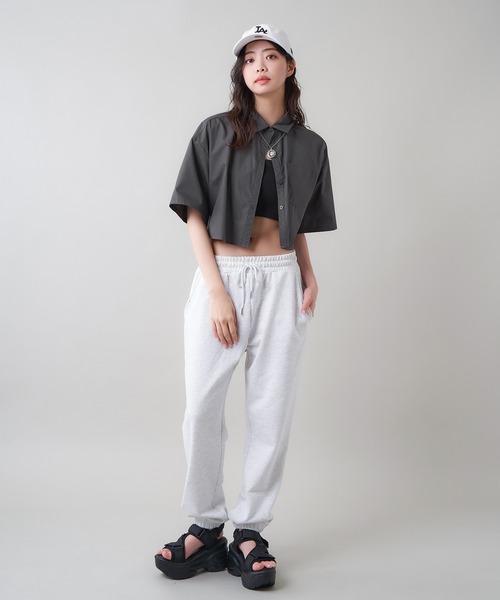 SPINNS（スピンズ）の「ナイロンテープ厚底サンダル（サンダル・レディース・ブラック・S/M/L）」の22枚目の写真