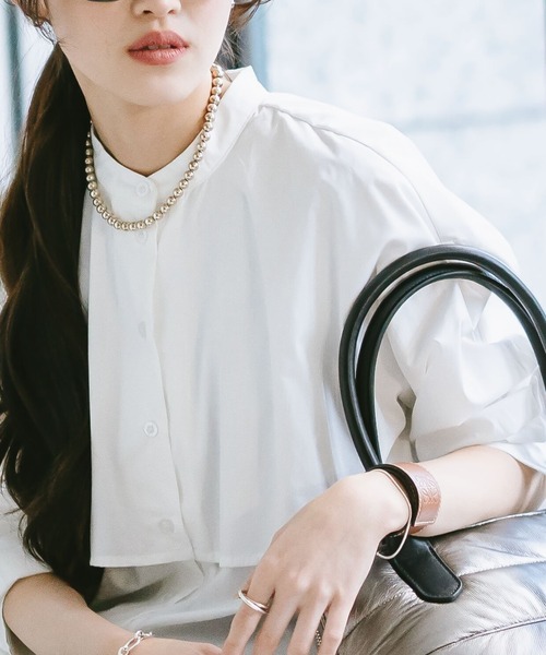 Ops.(オプス)の「ナバホパールネックレス レディース シルバー925 ネックレス【PALMYLA Short パルミラ ショート】(ネックレス・レディース・シルバー・ONE SIZE)」の5枚目の写真