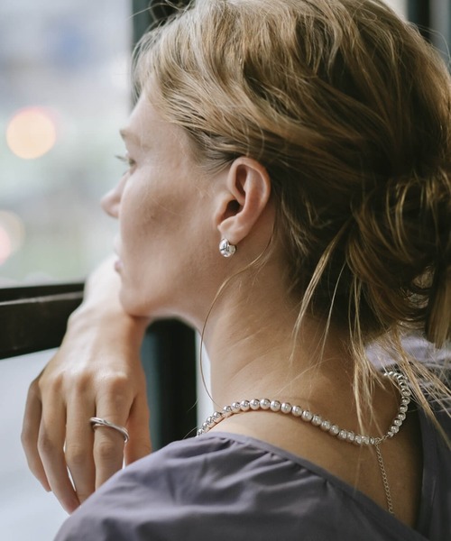 Ops.(オプス)の「ナバホパールネックレス レディース シルバー925 ネックレス【PALMYLA Short パルミラ ショート】(ネックレス・レディース・シルバー・ONE SIZE)」の10枚目の写真