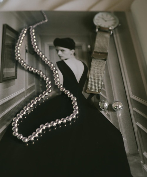 Ops.(オプス)の「ナバホパールネックレス レディース シルバー925 ネックレス【PALMYLA Short パルミラ ショート】(ネックレス・レディース・シルバー・ONE SIZE)」の11枚目の写真