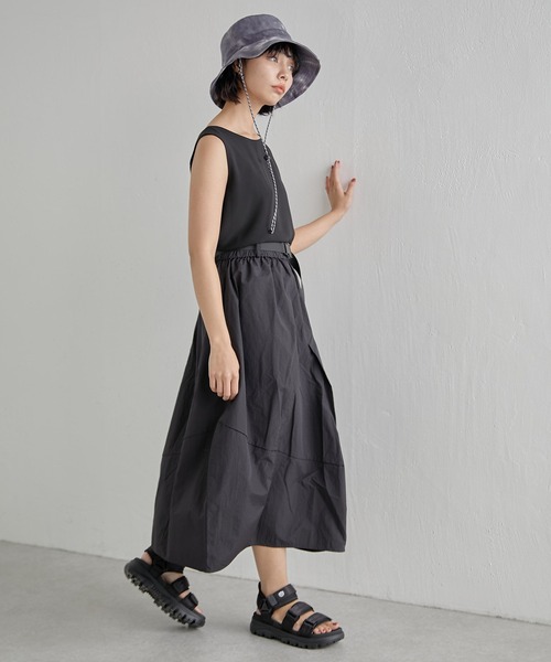 ear PAPILLONNER（イアパピヨネ）の「タイダイ柄バケットハット【SUM1 STYLE（スミスタイル）】（ハット・レディース・グレー/カーキ・FREE）」の6枚目の写真