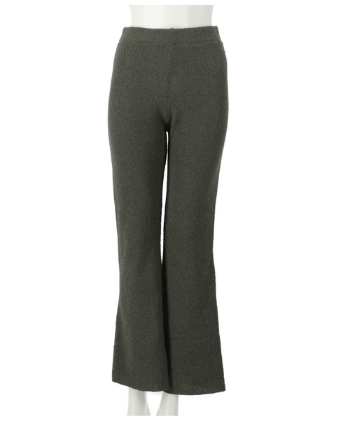 anap mimpi(アナップミンピ)の「サマーニットソフトフレアパンツ(その他パンツ・レディース・グリーン/ダークグレー・FREE)」の3枚目の写真