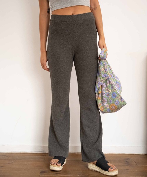 anap mimpi(アナップミンピ)の「サマーニットソフトフレアパンツ(その他パンツ・レディース・グリーン/ダークグレー・FREE)」の21枚目の写真