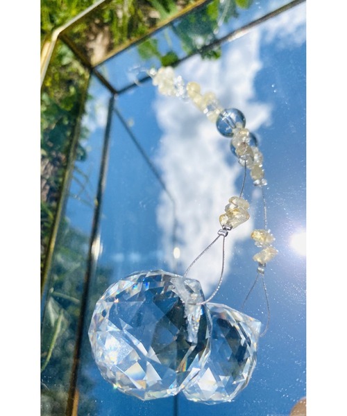 tone（トーン）の「【planet works】シトリン(黄水晶)サンキャッチャー