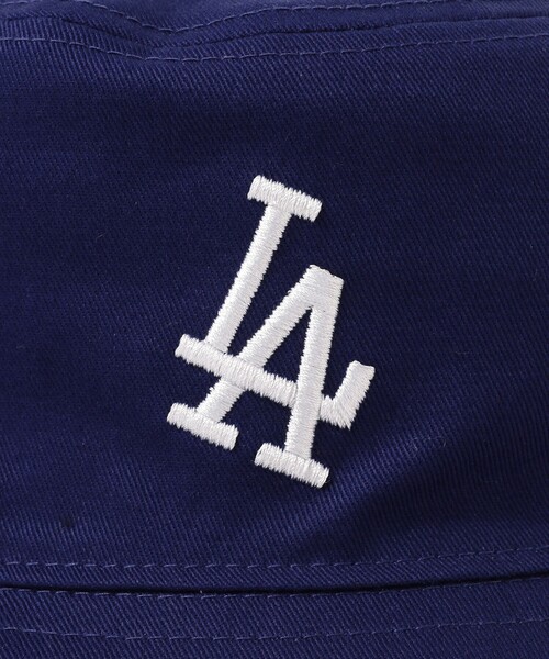 BEAMS BOY（ビームスボーイ）の「NEW ERA × BEAMS BOY / 別注 ロゴ リバーシブルハット（ハット・レディース・ブルー/ネイビー・ONE SIZE）」の5枚目の写真