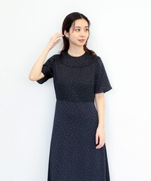 Demi-Luxe BEAMS | Demi-Luxe BEAMS / ドットプリント ドレス(ワンピース)