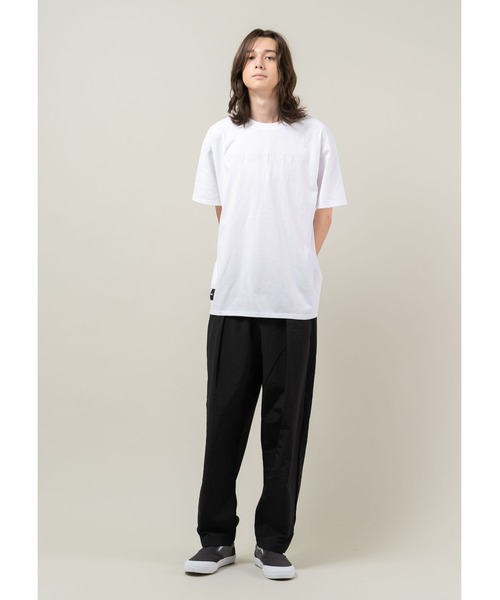 NO COFFEE(ノーコーヒー)の「アウトライン刺繍S/S TEE(Tシャツ/カットソー・メンズ・グリーン/グレー/ブラック/ホワイト・LARGE/X-LARGE/MEDIUM)」の19枚目の写真