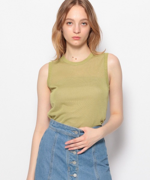 FOREVER 21（フォーエバー トゥエンティーワン）の「セットシアーニット（ニット/セーター・レディース・ライトグリーン/ブラウン/ブラック・SMALL/MEDIUM）」の6枚目の写真