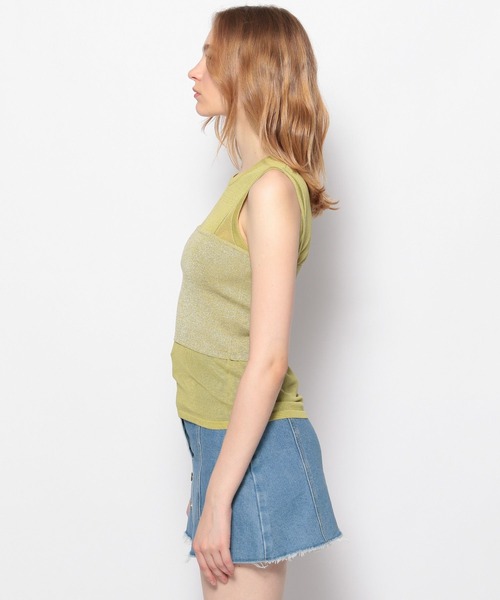 FOREVER 21（フォーエバー トゥエンティーワン）の「セットシアーニット（ニット/セーター・レディース・ライトグリーン/ブラウン/ブラック・SMALL/MEDIUM）」の11枚目の写真