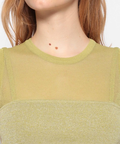 FOREVER 21（フォーエバー トゥエンティーワン）の「セットシアーニット（ニット/セーター・レディース・ライトグリーン/ブラウン/ブラック・SMALL/MEDIUM）」の21枚目の写真