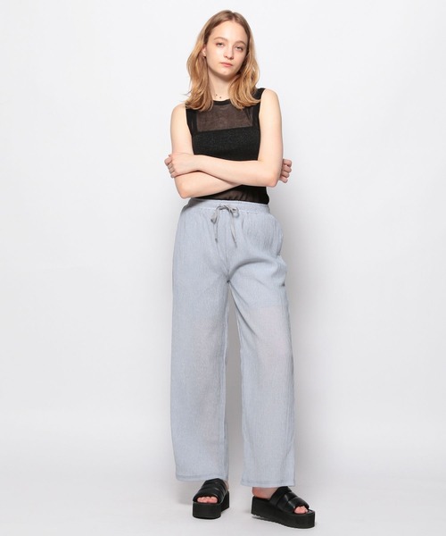 FOREVER 21（フォーエバー トゥエンティーワン）の「セットシアーニット（ニット/セーター・レディース・ライトグリーン/ブラウン/ブラック・SMALL/MEDIUM）」の9枚目の写真