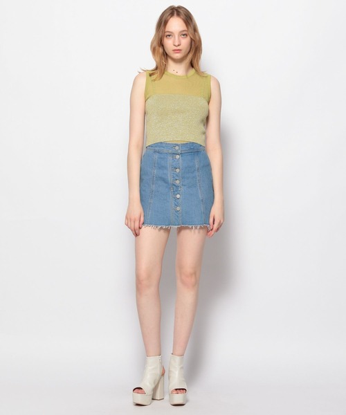 FOREVER 21（フォーエバー トゥエンティーワン）の「セットシアーニット（ニット/セーター・レディース・ライトグリーン/ブラウン/ブラック・SMALL/MEDIUM）」の10枚目の写真