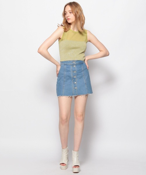 FOREVER 21（フォーエバー トゥエンティーワン）の「セットシアーニット（ニット/セーター・レディース・ライトグリーン/ブラウン/ブラック・SMALL/MEDIUM）」の15枚目の写真