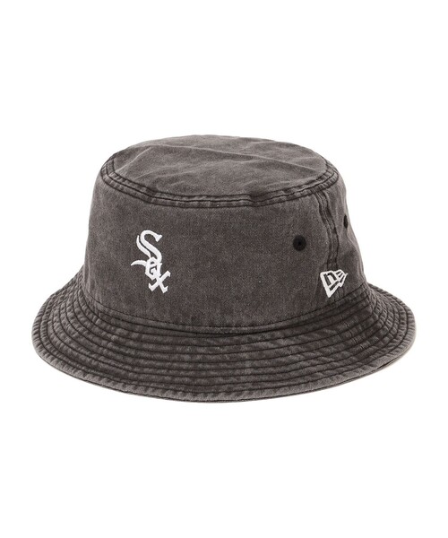 NEW ERA（ニューエラ）の「NEW ERA: MLB バケット ハット（ハット・メンズ・ブラック/ネイビー/グリーン・ONE SIZE）」の3枚目の写真