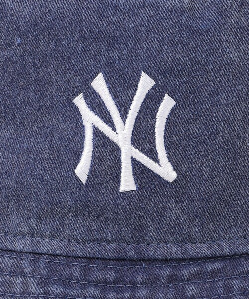 NEW ERA（ニューエラ）の「NEW ERA: MLB バケット ハット（ハット・メンズ・ブラック/ネイビー/グリーン・ONE SIZE）」の6枚目の写真