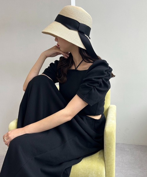 専用✨新品タグ付き✨AULA AILA ワッフル　ロングワンピース フード one after another NICE CLAUP（ワンアフターアナザーナイ