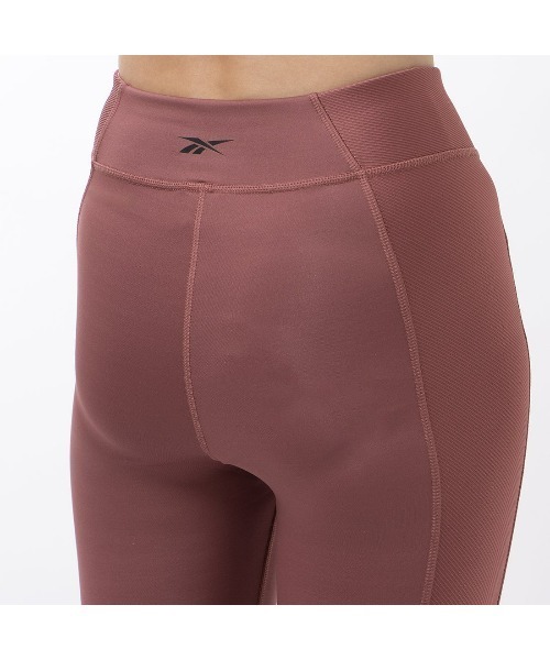 Reebok（リーボック）の「ヨガ リブ タイツ / YOGA HR RIB TIGHT（レギンス/スパッツ・レディース・カーキ/グレー/ローズ・LARGE/MEDIUM/SMALL/X-LARGE/X-SMALL）」の14枚目の写真