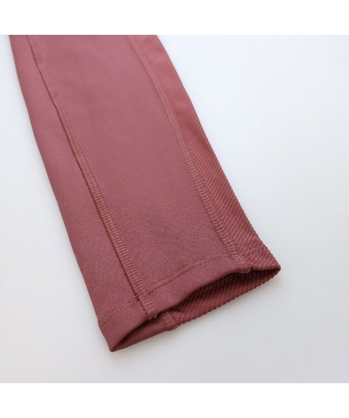 Reebok（リーボック）の「ヨガ リブ タイツ / YOGA HR RIB TIGHT（レギンス/スパッツ・レディース・カーキ/グレー/ローズ・LARGE/MEDIUM/SMALL/X-LARGE/X-SMALL）」の12枚目の写真