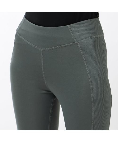 Reebok（リーボック）の「ヨガ リブ タイツ / YOGA HR RIB TIGHT（レギンス/スパッツ・レディース・カーキ/グレー/ローズ・LARGE/MEDIUM/SMALL/X-LARGE/X-SMALL）」の8枚目の写真