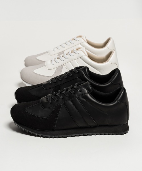 ジャーマントレーナーシャークソール厚底スニーカー