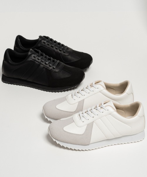 ジャーマントレーナーシャークソール厚底スニーカー