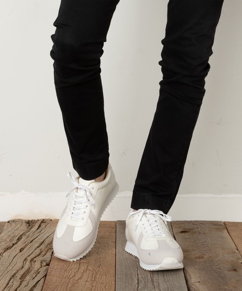 ジャーマントレーナーシャークソール厚底スニーカー