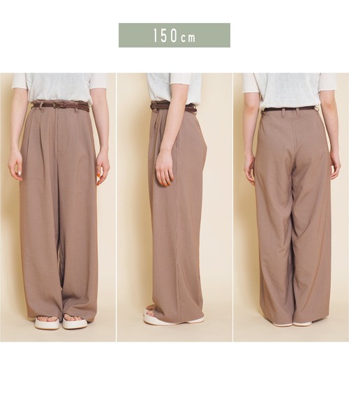 Crisp(クリスプ)の「チェックワイドパンツ(その他パンツ・レディース・ブラウン/グリーン・FREE)」の16枚目の写真