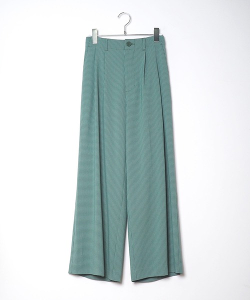 Crisp(クリスプ)の「チェックワイドパンツ(その他パンツ・レディース・ブラウン/グリーン・FREE)」の17枚目の写真