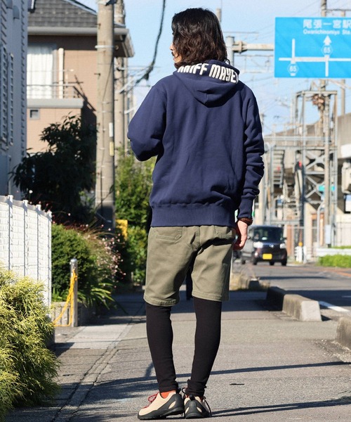 KRIFF MAYER（クリフメイヤー）の「サーマルスパッツ（レギンス/スパッツ・メンズ・ダークネイビー/ブラック/グレー/カーキ・MEDIUM/LARGE）」の16枚目の写真