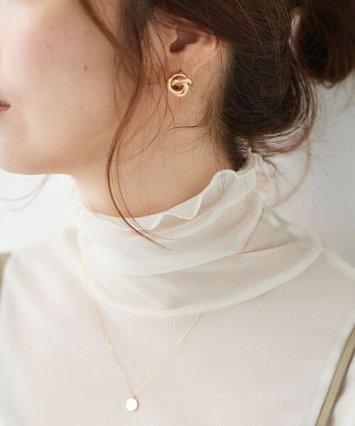 le.coeur blanc（ルクールブラン）の「シアータートル（Tシャツ/カットソー・レディース・ブラック/オフホワイト/グレー・38）」の6枚目の写真