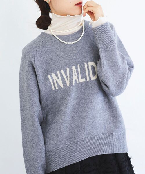 le.coeur blanc（ルクールブラン）の「シアータートル（Tシャツ/カットソー・レディース・ブラック/オフホワイト/グレー・38）」の18枚目の写真