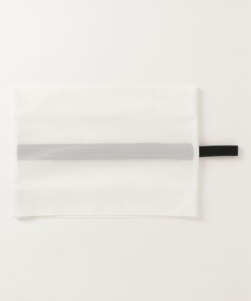 NANO universe(ナノユニバース)の「「NJ/CLUB」CARRYSTOCKKIT&BAGパッキングメッシュケース(その他小物・メンズ・ホワイト・FREE)」の7枚目の写真