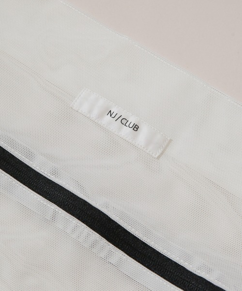 NANO universe(ナノユニバース)の「「NJ/CLUB」CARRYSTOCKKIT&BAGパッキングメッシュケース(その他小物・メンズ・ホワイト・FREE)」の6枚目の写真