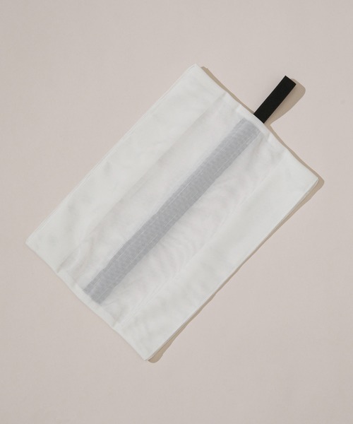 NANO universe(ナノユニバース)の「「NJ/CLUB」CARRYSTOCKKIT&BAGパッキングメッシュケース(その他小物・メンズ・ホワイト・FREE)」の3枚目の写真