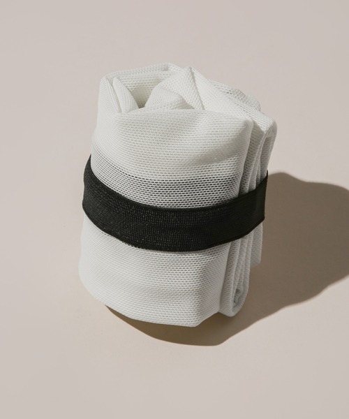 NANO universe(ナノユニバース)の「「NJ/CLUB」CARRYSTOCKKIT&BAGパッキングメッシュケース(その他小物・メンズ・ホワイト・FREE)」の10枚目の写真