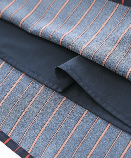 n'OrLABEL（ノアールレーベル）の「【廃盤】『落ち感×ストライプ柄フレアスカート』（スカート・レディース・ネイビー/ブラック・FREE）」の13枚目の写真