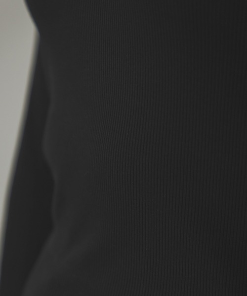 rectangle（レクタングル）の「フレアスリーブトップス（Tシャツ/カットソー・レディース・チャコールグレー/アイボリー/ブラック・FREE）」の14枚目の写真