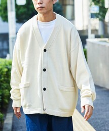 FREAK'S STORE | 限定展開 ビッグシルエット イージーケア ウォッシャブル Vネックカーディガン(カーディガン/ボレロ)