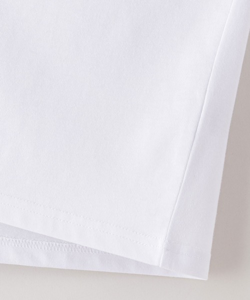 UNIIT(ユニット)の「【ZEROSTAIN/ゼロステイン】汗染みの目立たないTシャツ 刺繍 ロンT 撥水 防汚 UVカット 紫外線対策 犬 猫(Tシャツ/カットソー・メンズ・オフホワイト/オリーブ/ブルーグレー/ホワイト/ホワイト系その他/グリーン・MEDIUM/LARGE/X-LARGE)」の9枚目の写真
