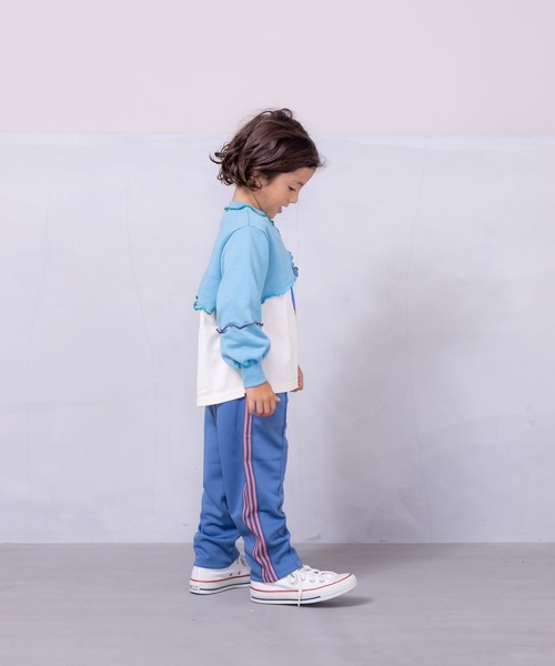 HOGAN RANCH WEAR（ホーガンランチウエア）の「メローショートスウェット（kids/S～LL）（スウェット・キッズ・ライトブルー/ブラック/パープル・S/L/M/LL）」の6枚目の写真