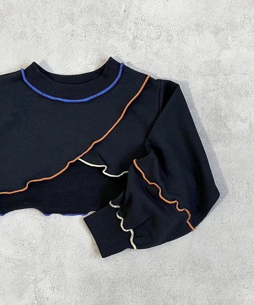 HOGAN RANCH WEAR（ホーガンランチウエア）の「メローショートスウェット（kids/S～LL）（スウェット・キッズ・ライトブルー/ブラック/パープル・S/L/M/LL）」の12枚目の写真