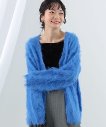 Ray BEAMS | Ray BEAMS / ヘアリー シャギー カーディガン(カーディガン/ボレロ)