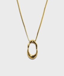 LHME（エルエイチエムイー）の「【WEB限定】”Aqua”サークルネックレス/サージカルステンレス（金属アレルギー対応）【LHME / エルエイチエムイー】（ネックレス・メンズ）」