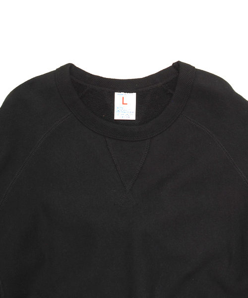 Denime(ドゥニーム)の「HEAVY SWEAT CREW NECK/ヘビースウェットクルーネック(スウェット・メンズ・アイボリー/杢グレー/ダークグリーン/ワイン/ブラック・SMALL/LARGE/MEDIUM)」の15枚目の写真