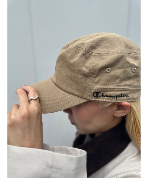 Champion（チャンピオン）の「champion / カツラギワークキャップ / 382-0043（キャップ・レディース・ブラック/カーキ/ベージュ/ネイビー・FREE）」の3枚目の写真