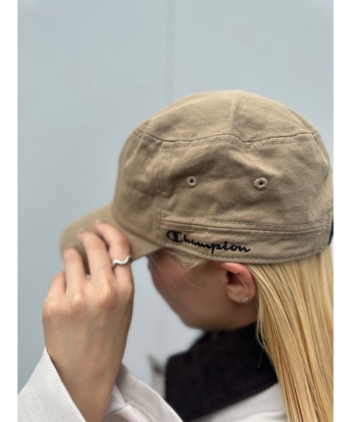 Champion（チャンピオン）の「champion / カツラギワークキャップ / 382-0043（キャップ・レディース・ブラック/カーキ/ベージュ/ネイビー・FREE）」の7枚目の写真